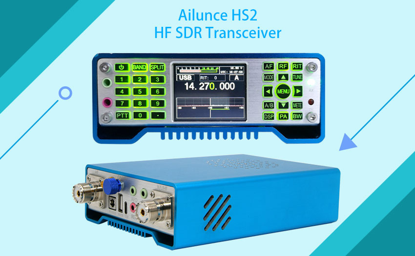 Ailunce HS2 HF VHF UHF SDR Transceiver