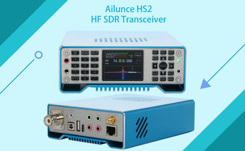 Ailunce HS2 HF VHF UHF SDR Transceiver