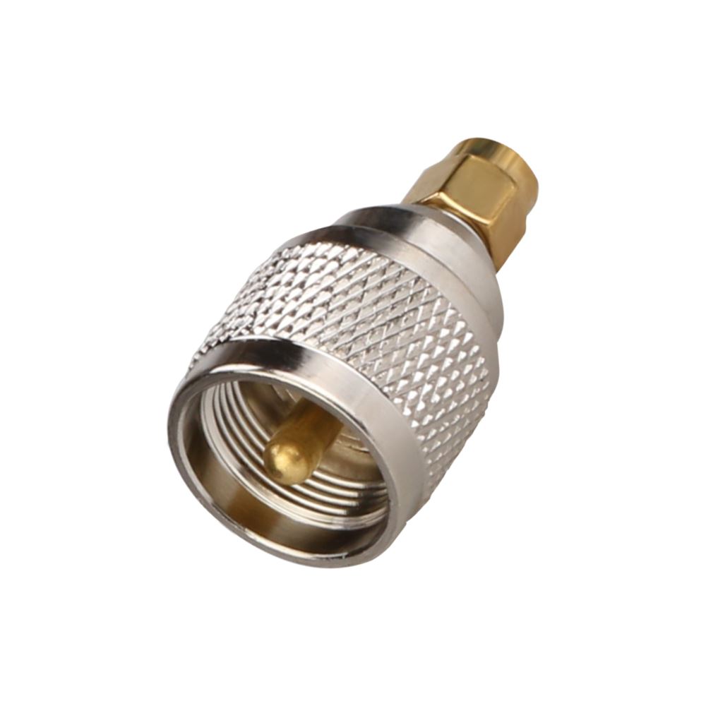 UHF Male to SMA Male Adapter