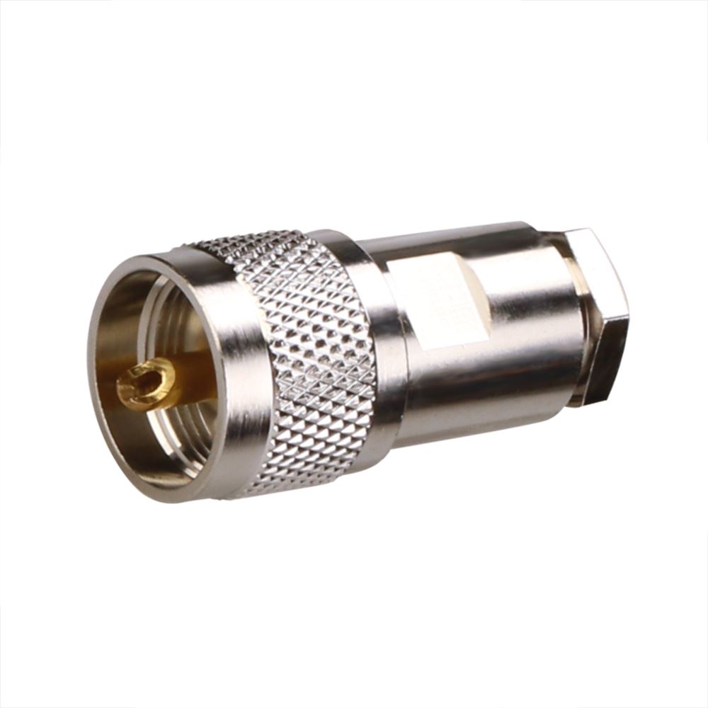 UHF male Assembly Connector for SYV-50-5/5D-FB Coaxial Cable