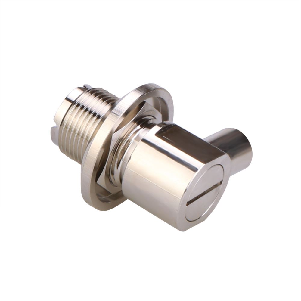 UHF Female Right Angle Twist ON For 5D Coaxial Cable