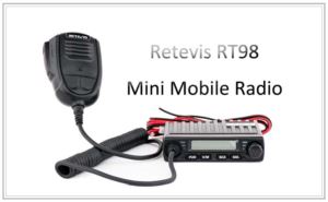 Mini Mobile Ham radio 15W amateur radio transceiver RT98 doloremque