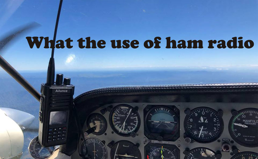 What are the uses of a ham radio? 