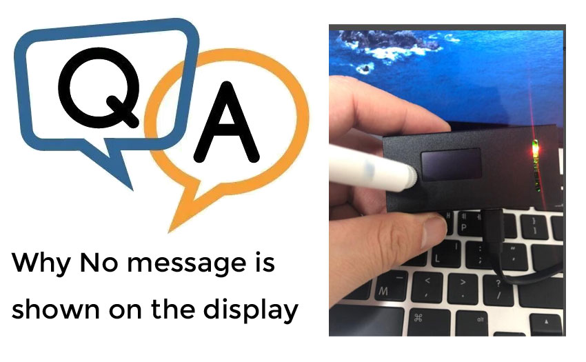 Q&A: Why No message is shown on the MMDVM HotSpot display