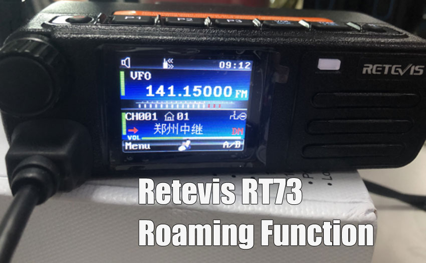 Roaming Function on Retevis RT73