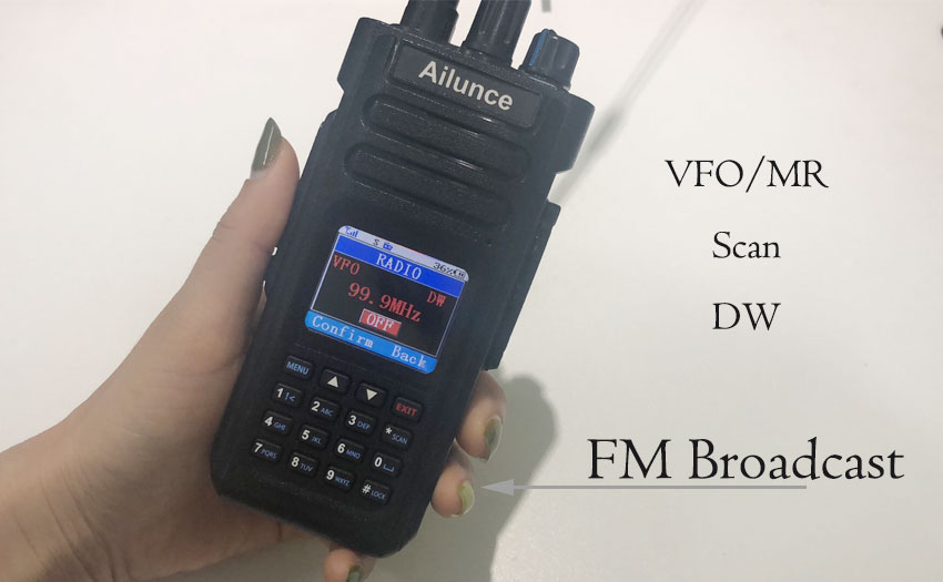 How to Save my Favorite FM Broadcast Channel via radio keypad?