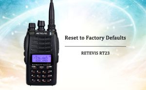 How to factory reset Retevis RT23? doloremque