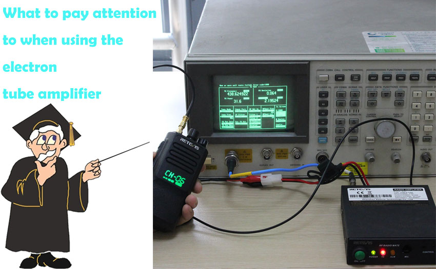 What to pay attention to when using the electron tube amplifier