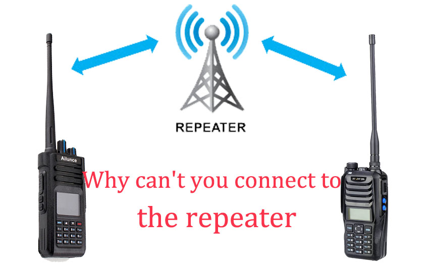 Why can't you connect to the repeater？