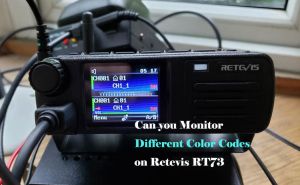 Can you Monitor Different Color Code on Retevis RT73 doloremque