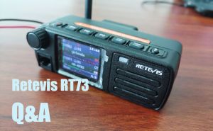 Q&A about Retevis RT73 Dual Band Mobile Radio  doloremque