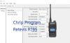 How to program Retevis RT85 by chrip