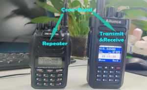 What is the difference between cross band transmit&receive and repeater? doloremque