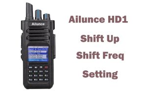 How to set the shift Freq on Ailunce HD1 doloremque