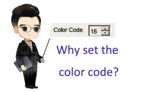 Why set the color code doloremque