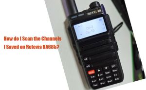 How do I Scan the Channels I Saved on Retevis RA685? doloremque