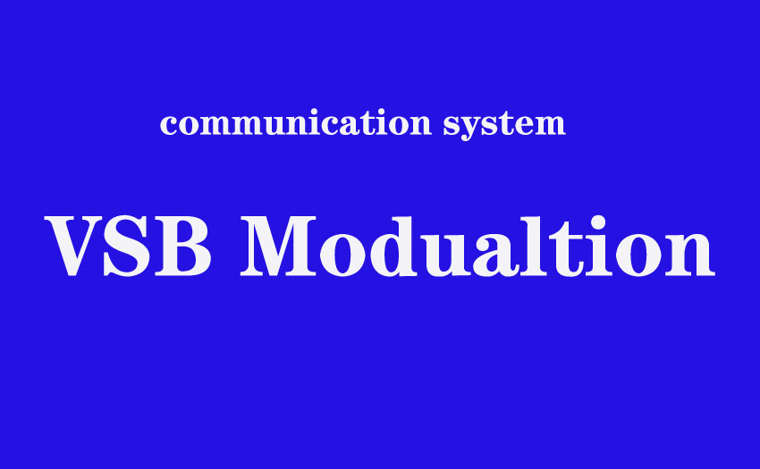 Why do we need VSB modulation