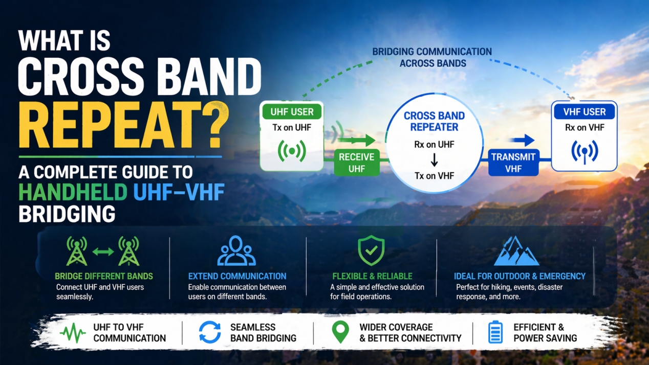 What Is Cross Band Repeat | Handheld Radio Guide