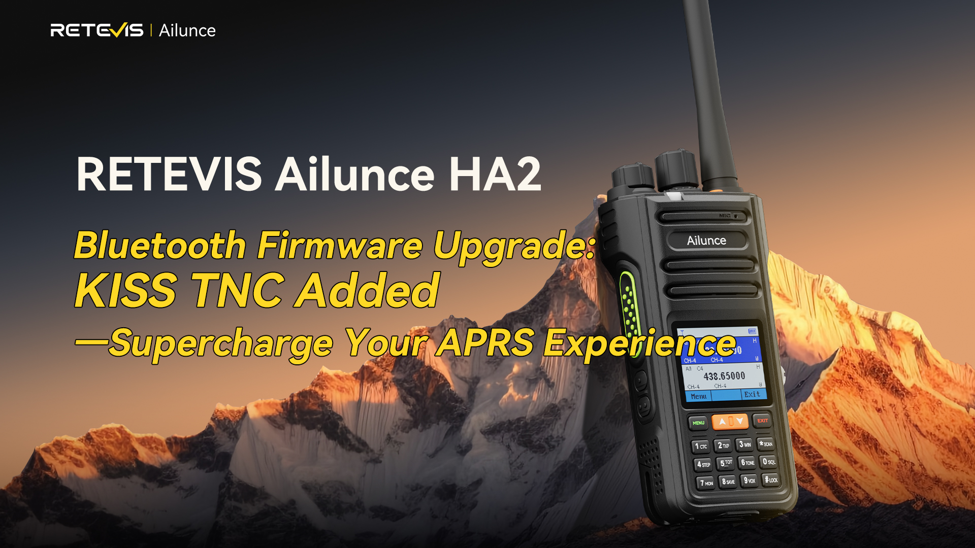 How to Update RETEVIS Ailunce HA2 Firmware with Phone: Bluetooth OTA Update Guide