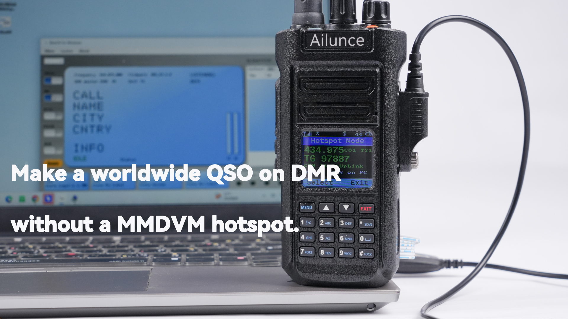 How  to make a Global QSO on the air without a Hotspot