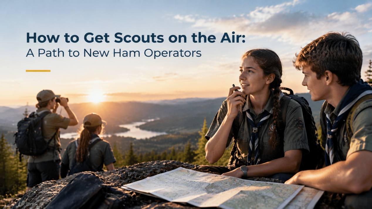 How to Get Scouts on the Air: A Path to New Ham Operators