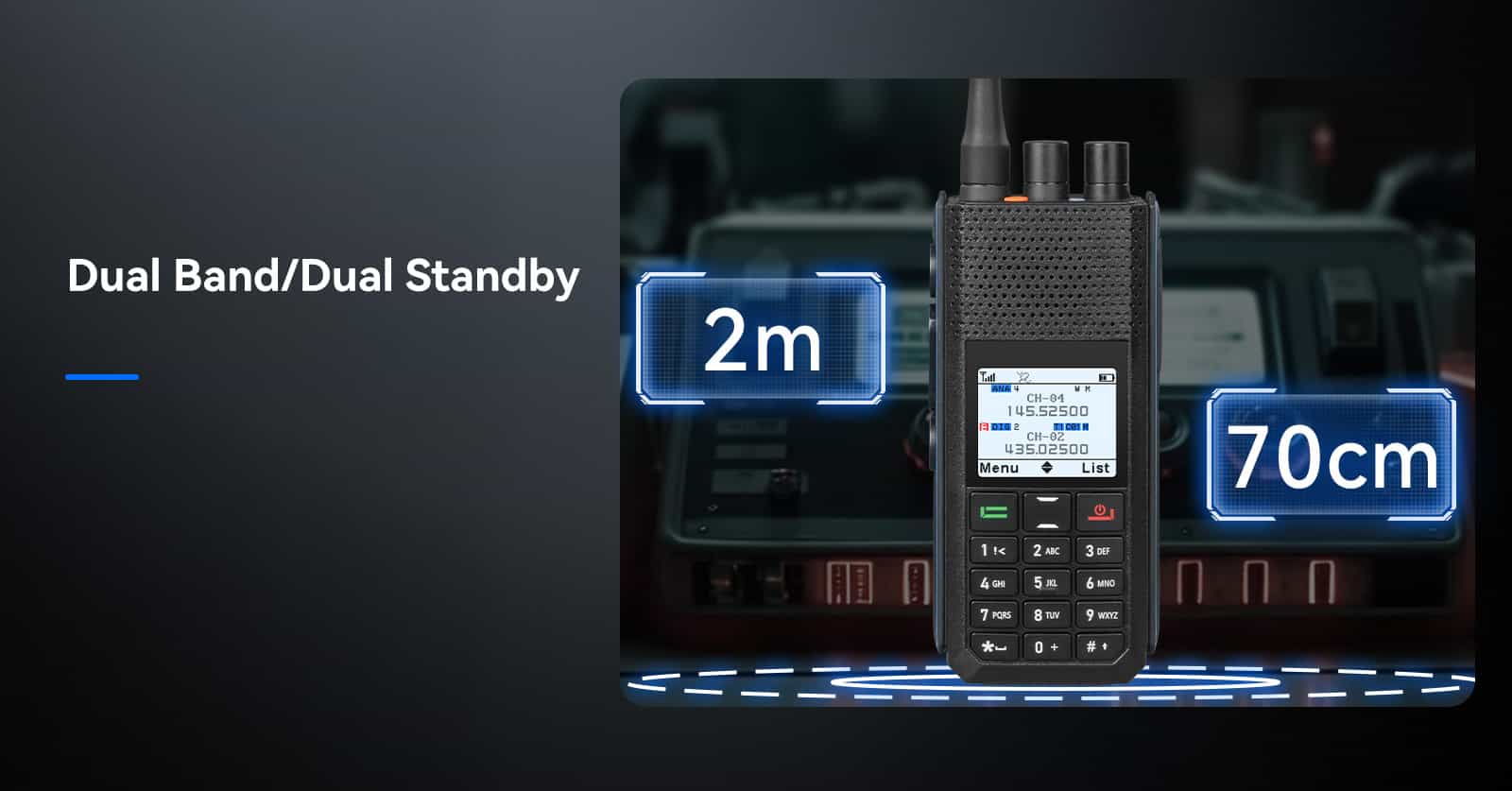  Retevis Ailunce H1 5W GPS APRS Dual Band DMR Radio  dual band