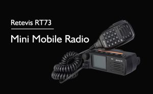 Retevis RT73 Dual Band 20W Mini DMR Digital Mobile Transceiver Radio doloremque