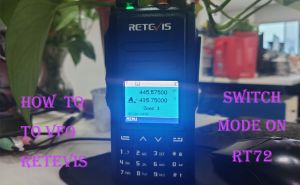 Why you can't switch to VFO mode on Retevis RT72 doloremque
