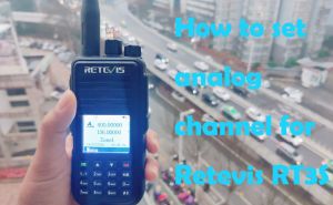 How to set analog channel for Retevis RT3S? doloremque