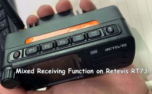 How to set the mixed receiving channel on Retevis RT73 doloremque