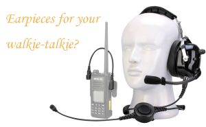 What kind of earpieces do you want to use with your walkie-talkie? doloremque