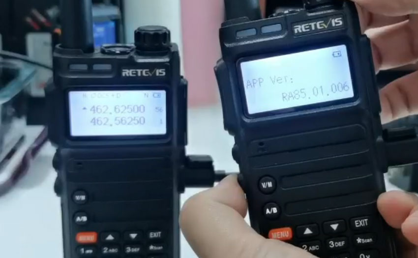 The Update of Retevis RA85 GMRS Radio 