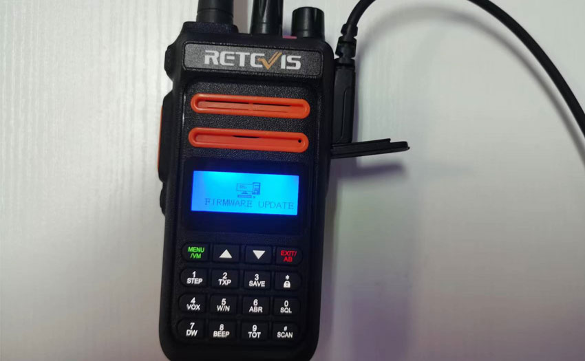 How to Upgrade Retevis RT76P Firmware