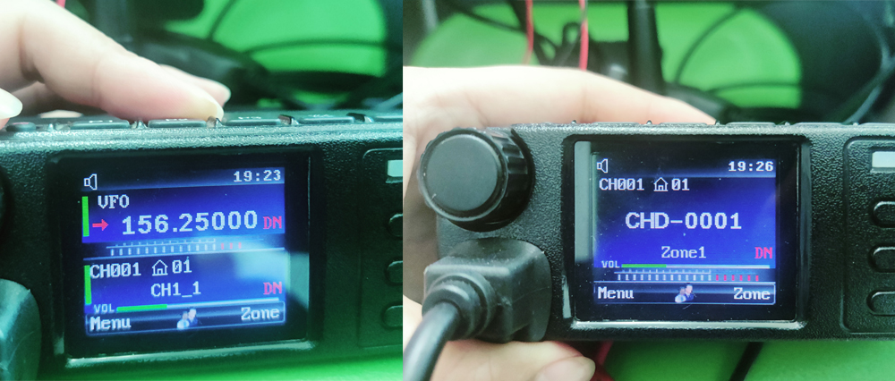 single display and dual display