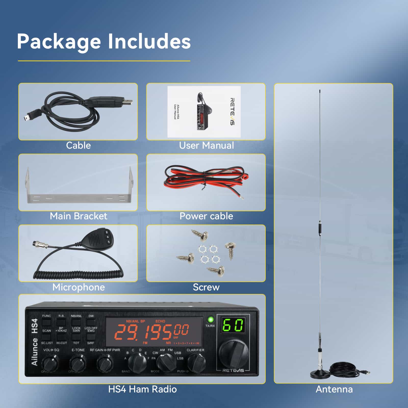 Ailunce HS4 package details Ailunce HS4 package details