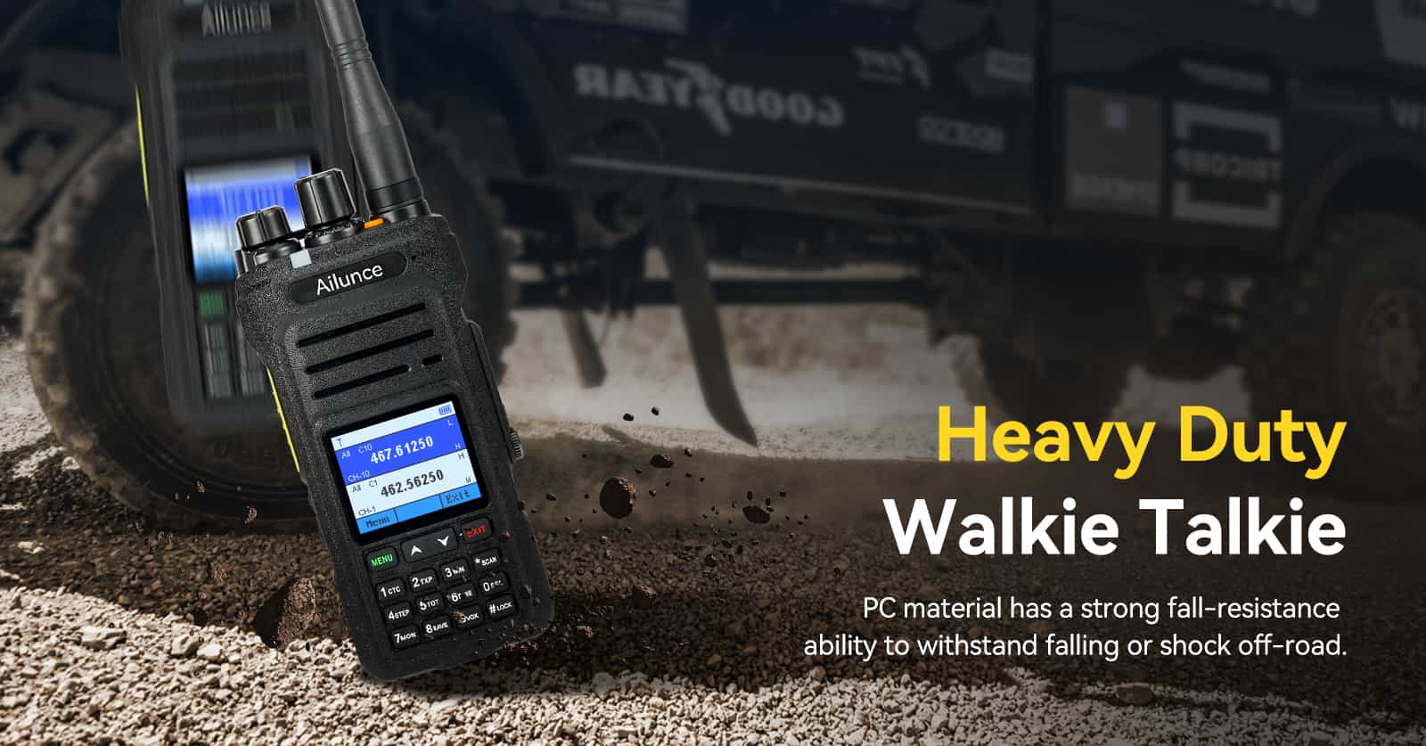 HA1G-Heavy Duty Walkie Talkie HA1G-Heavy Duty Walkie Talkie