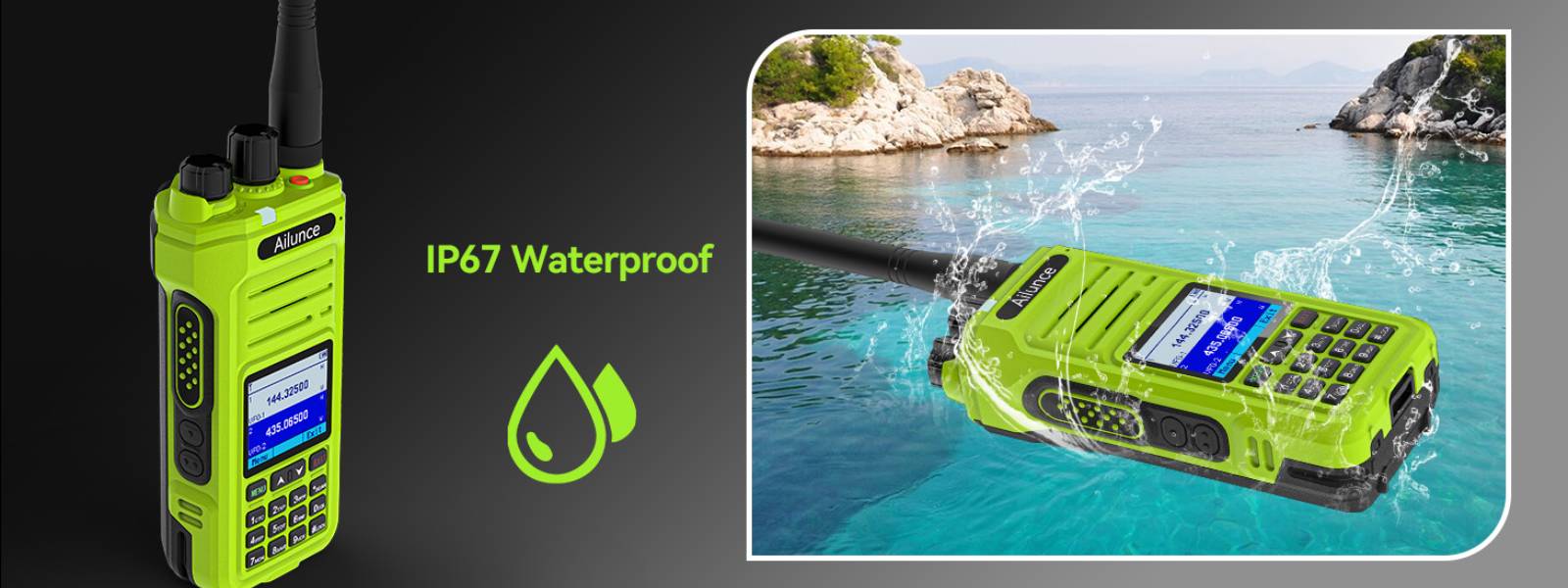 Ailunce-HA1G-GREEN-IP67 Ailunce-HA1G-GREEN-IP67